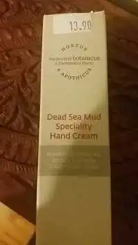 HORTUS & APOTHICUS - Dead sea mud speciality - Hand cream