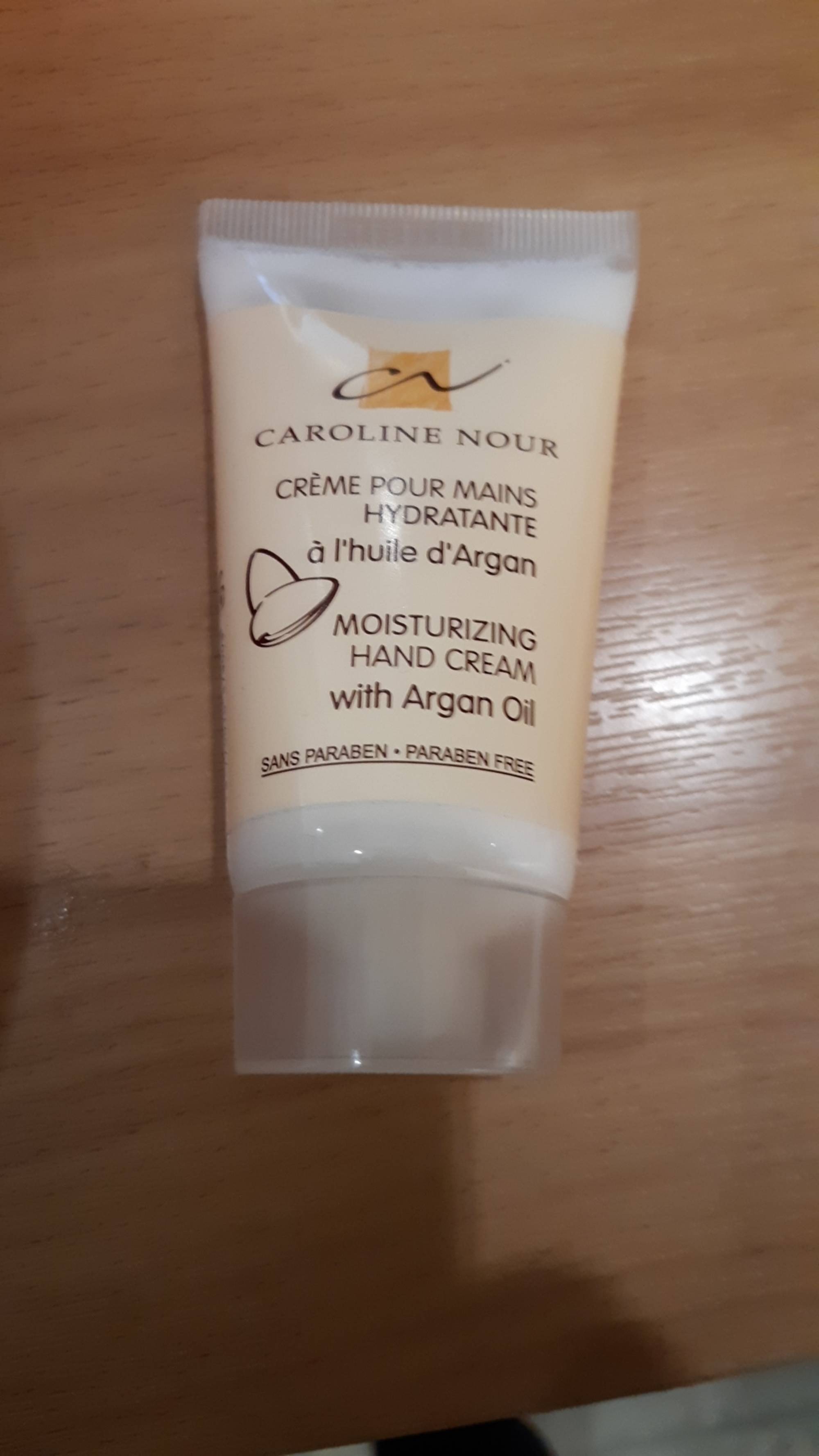 CAROLINE NOUR - Crème pour mains hydratante à l'huile d'argan