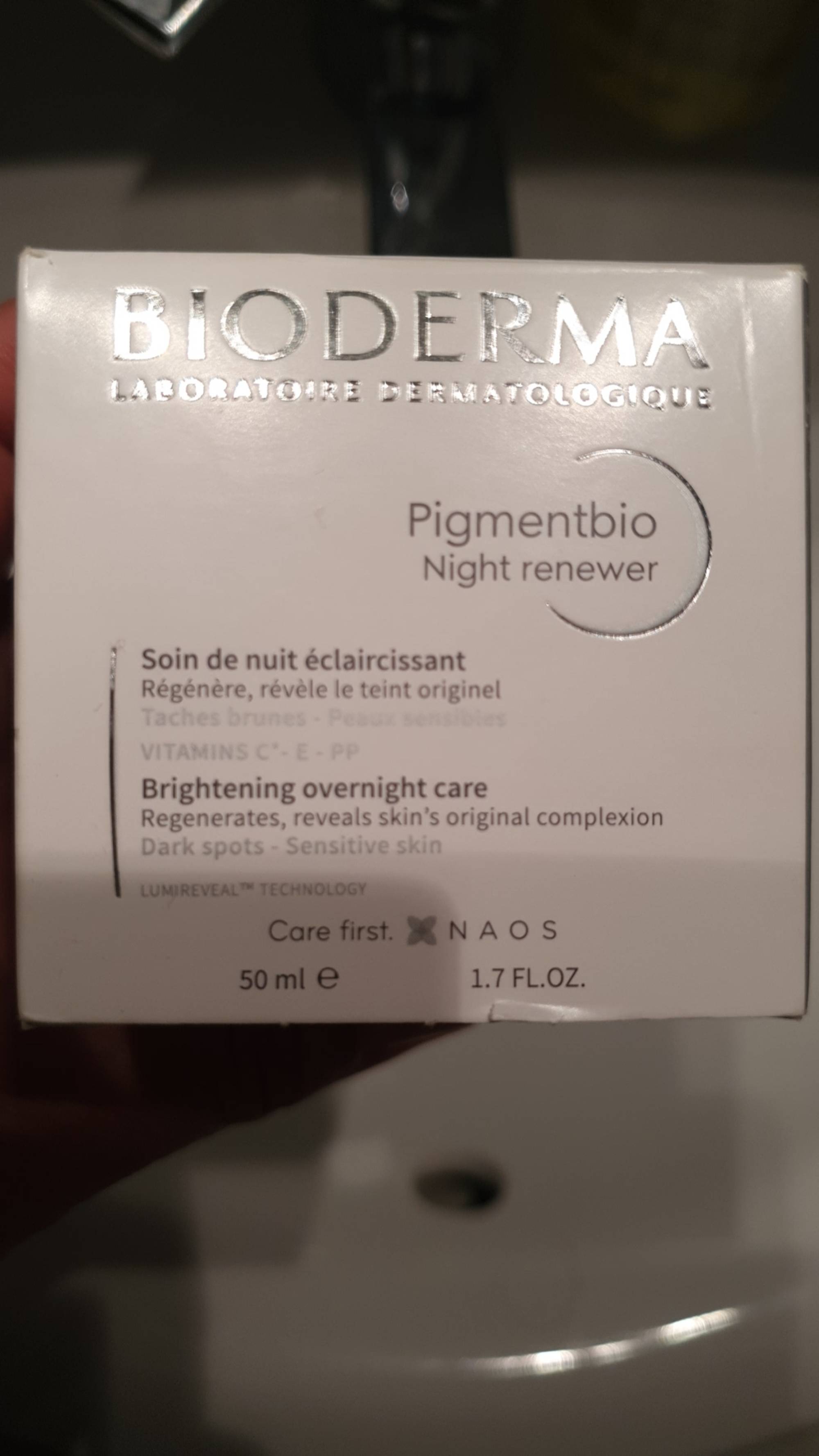 BIODERMA - Pigmentbio - Soin de nuit éclaircissant