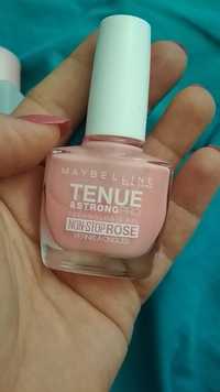 MAYBELLINE - Tenue & strong pro - Vernis à ongles non-stop rose