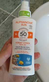 ALPHANOVA - Sun Format voyage SPF 50
