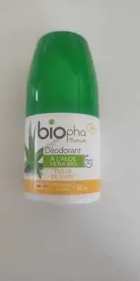 BIOPHA - Nature fleur de Tiaré - Déodorant à l'aloé vera bio