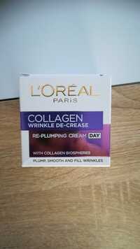 L'ORÉAL PARIS - Collagen wrinkle de-crease - Re-plumping cream