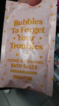 THE BEAUTY DEPT - Fizzing & foaming - Bath salts