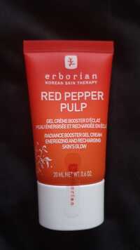 ERBORIAN - Red pepper pulp - Gel crème booster d'éclat