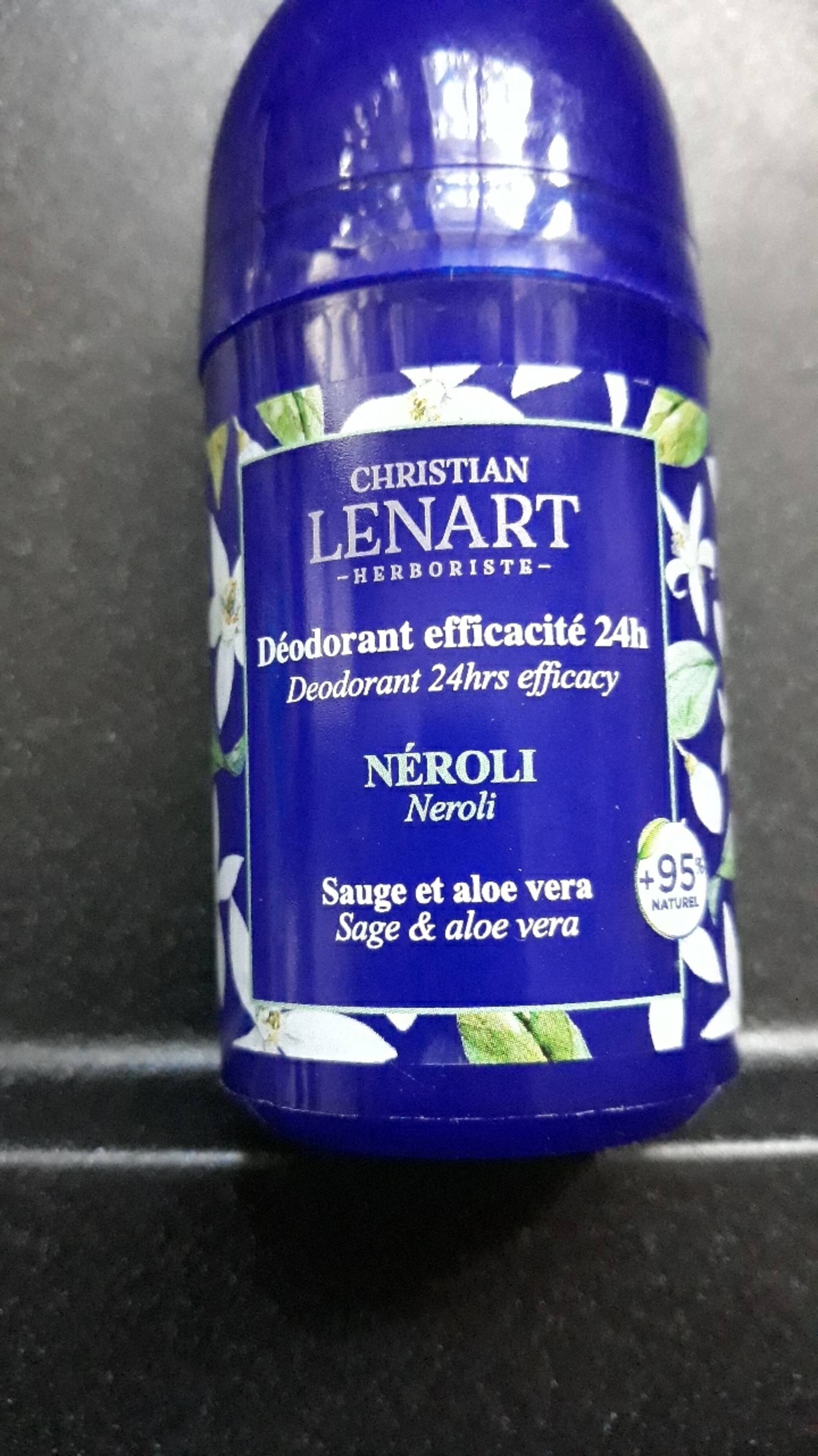 CHRISTIAN LÉNART - Néroli - Déodorant efficacité 24h