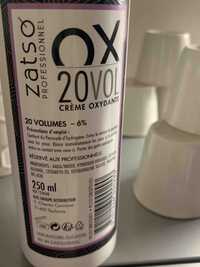 ZATSO PROFESSIONNEL - OX 20 volumes - Crème oxydante