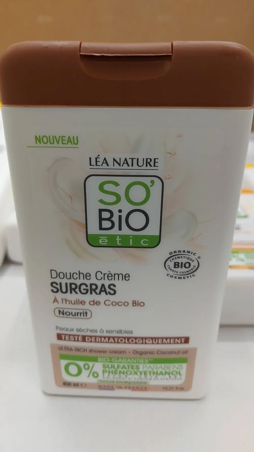 SO'BIO ÉTIC - Douche crème surgras bio