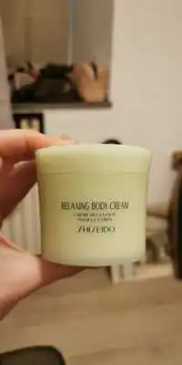 SHISEIDO - Crème relaxante pour le corps