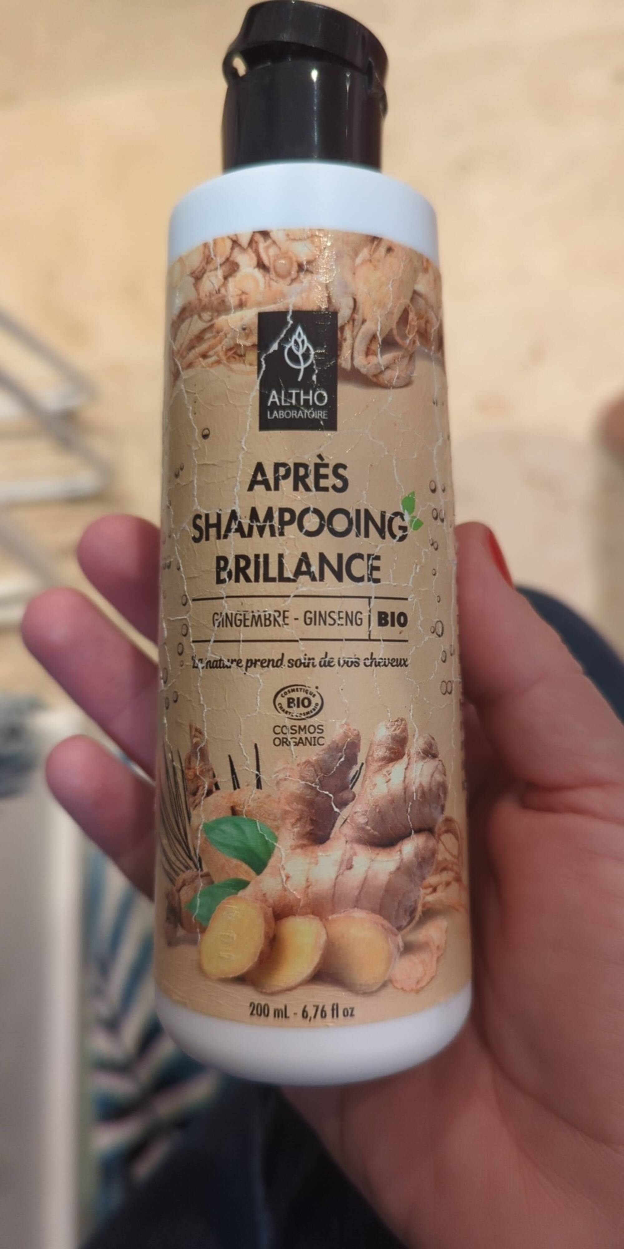 ALTHO - Après-shampooing brillance 