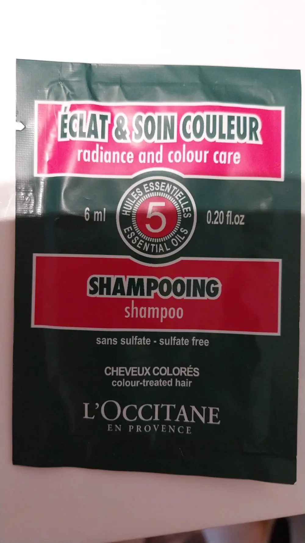 L'OCCITANE - Eclat & soin couleur - Shampooing