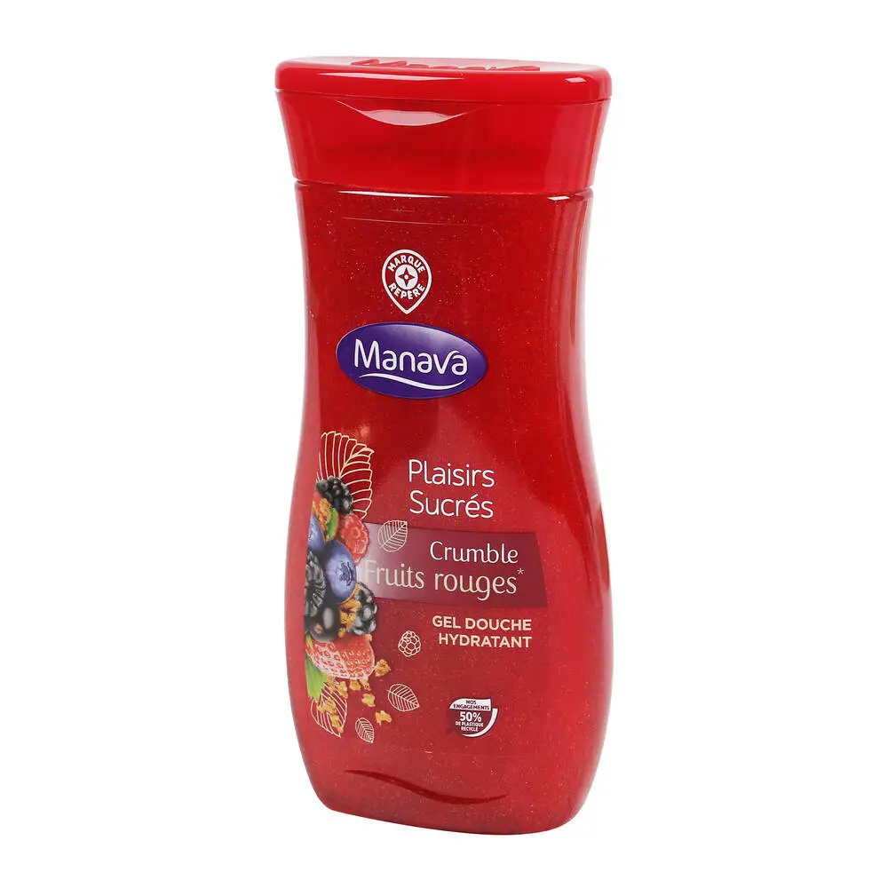 MARQUE REPÈRE - Gel douche crumble fruits rouges - 250 ml