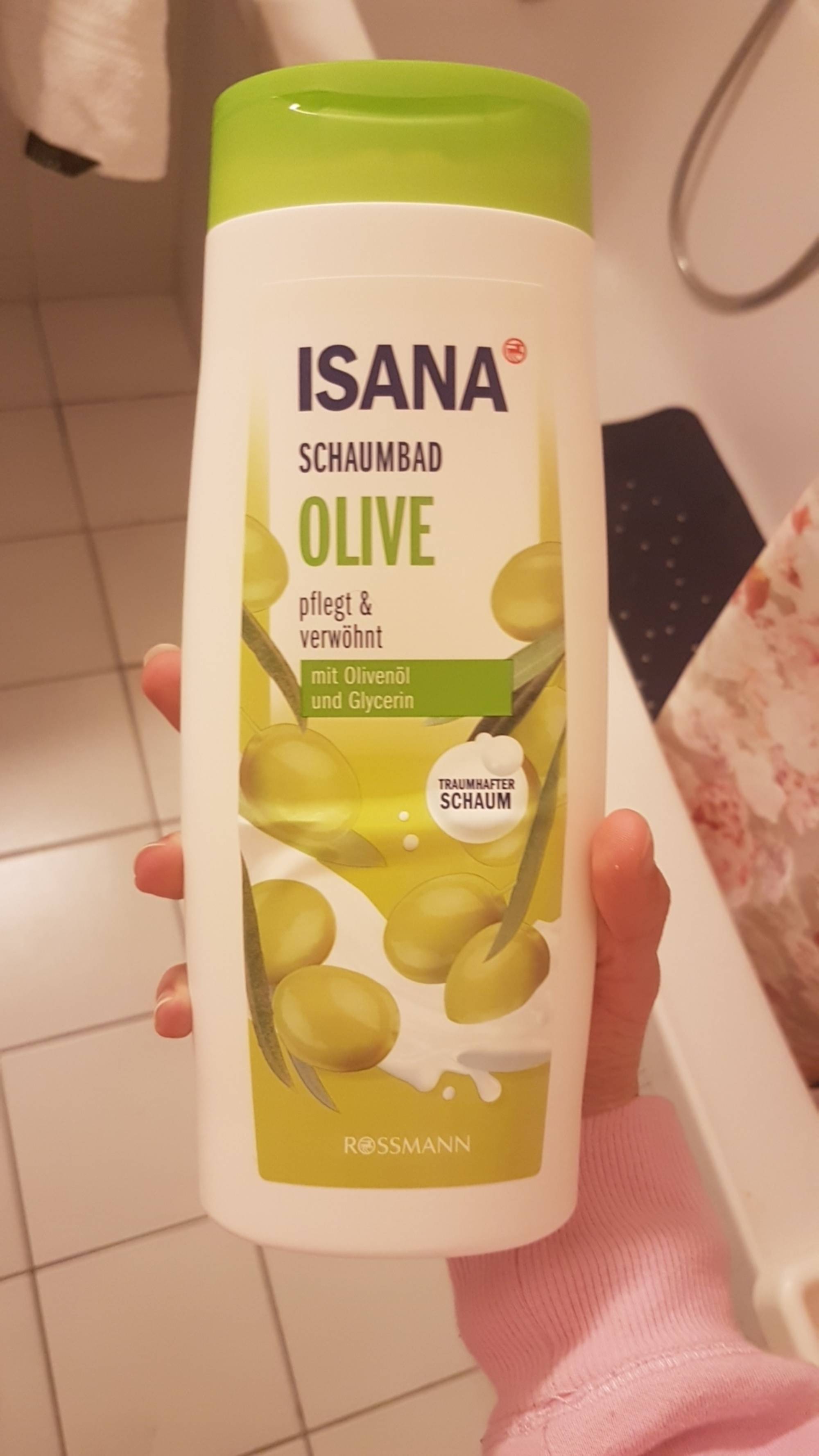 ISANA - Schaumbad olive