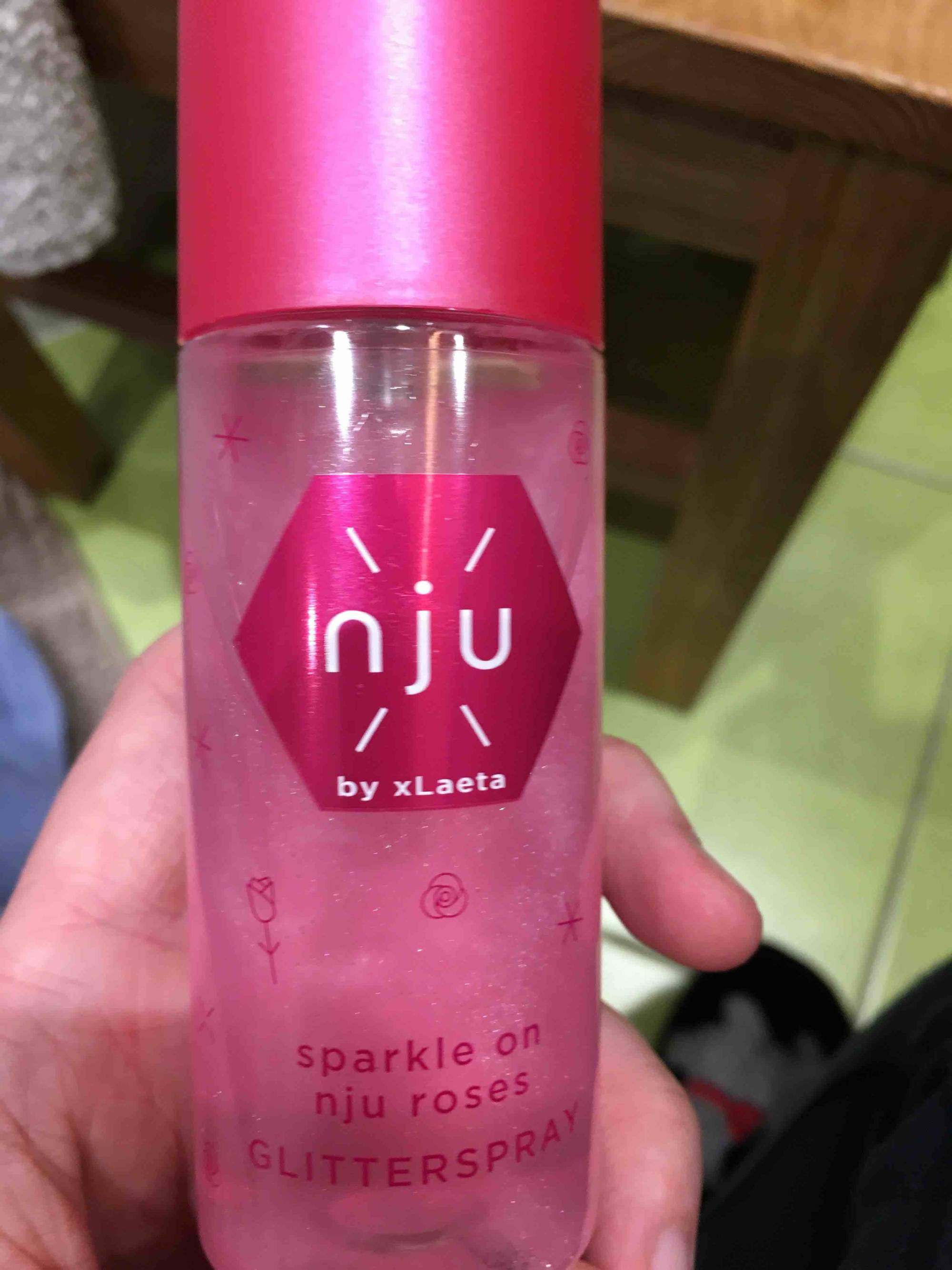 NJU BY XLAETA - Sparkle on nju roses - Glitter spray