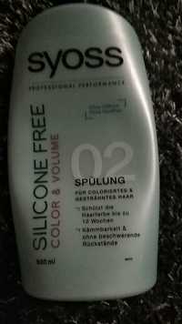 SYOSS - Silicone free - Color & volume - Spülung