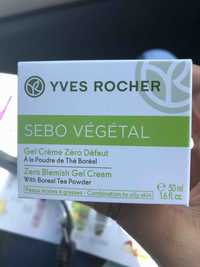 YVES ROCHER - Sebo végétal - Gel crème zéro défaut