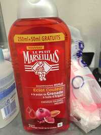 LE PETIT MARSEILLAIS - Eclat couleur - Shampooing huile de grenade et argan