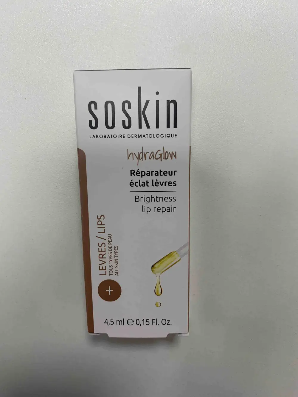 SOSKIN - Hydra Glow - Réparateur éclat lèvres