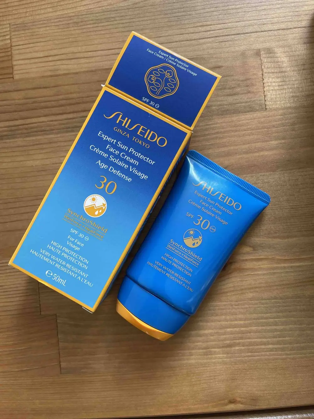 SHISEIDO - Crème solaire visage age defense SPF 30