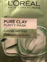 L'ORÉAL PARIS - Pure clay - Purity mask