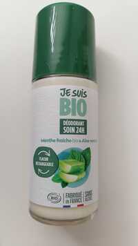 JE SUIS BIO - Déodorant soin 24h - Menthe fraîche bio & Aloe vera bio