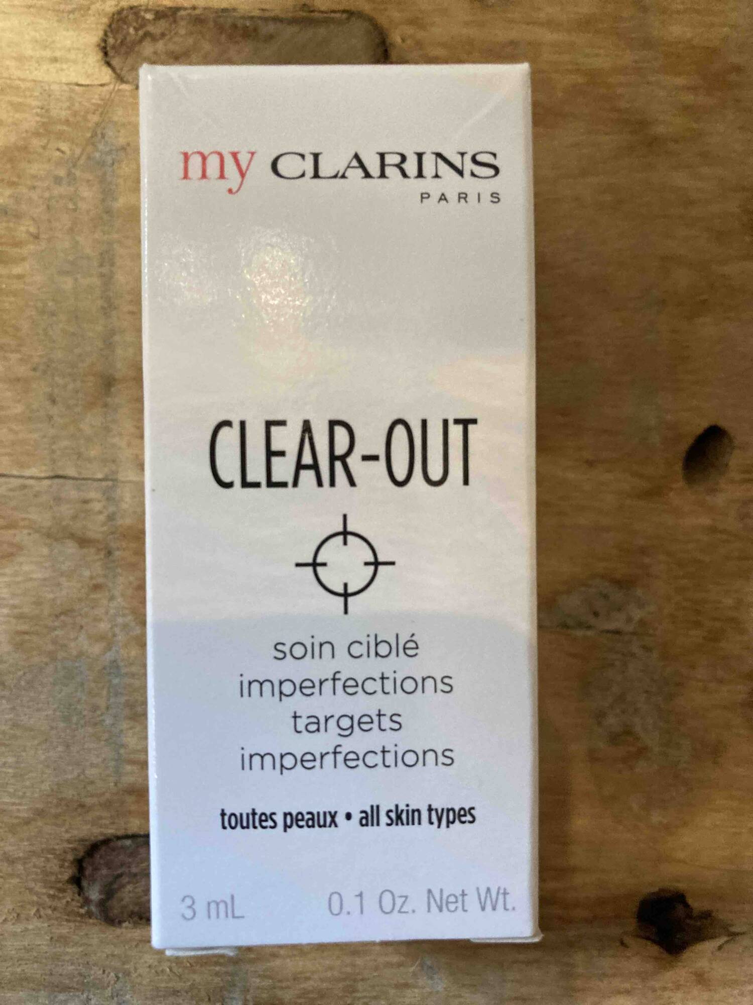 CLARINS - Clear-out - Soin ciblé imperfections