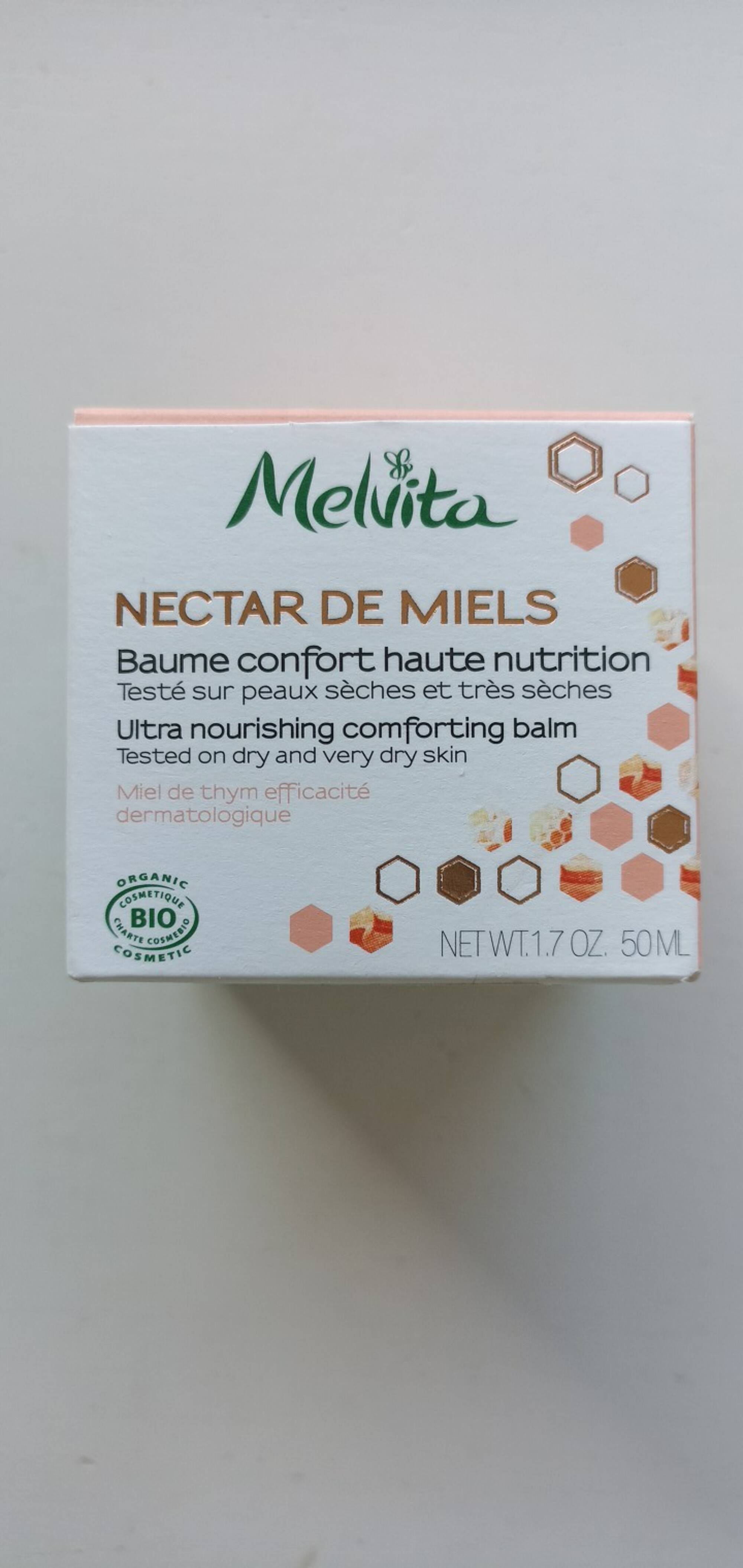 MELVITA - Nectar de miels - Baume confort haute nutrition