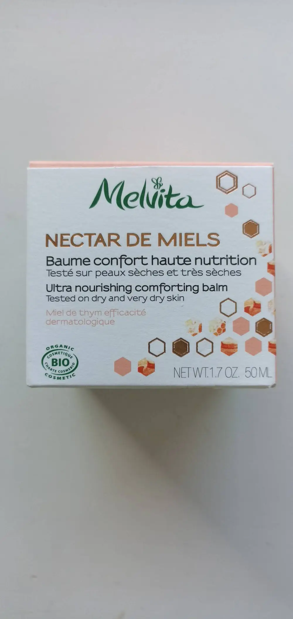 MELVITA - Nectar de miels - Baume confort haute nutrition