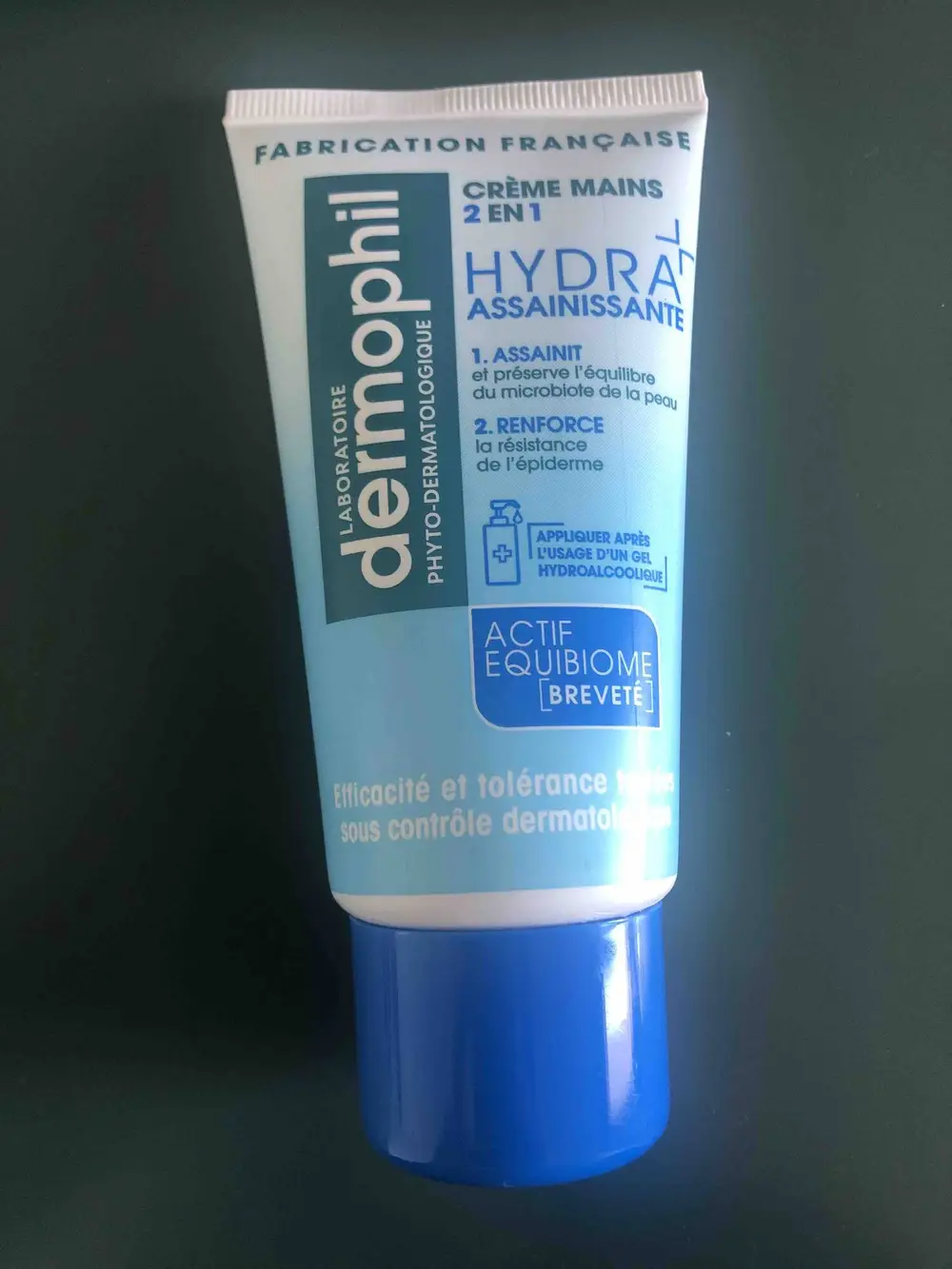 LABORATOIRE DERMOPHIL PHYTO-DERMATOLOGIQUE - Crème mains 2 en 1 hydra assainissante