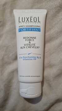 LUXÉOL - Après-shampooing fortifiant à la provitamine B5 & vitamine PP