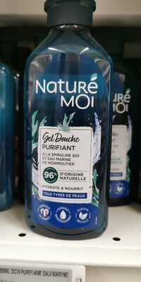 NATURÉ MOI  - Gel douche purifiant à la spiruline bio et eau marine de Noirmoutier