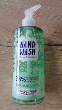 A GOOD CLEAN NATURALLY - Hand wash