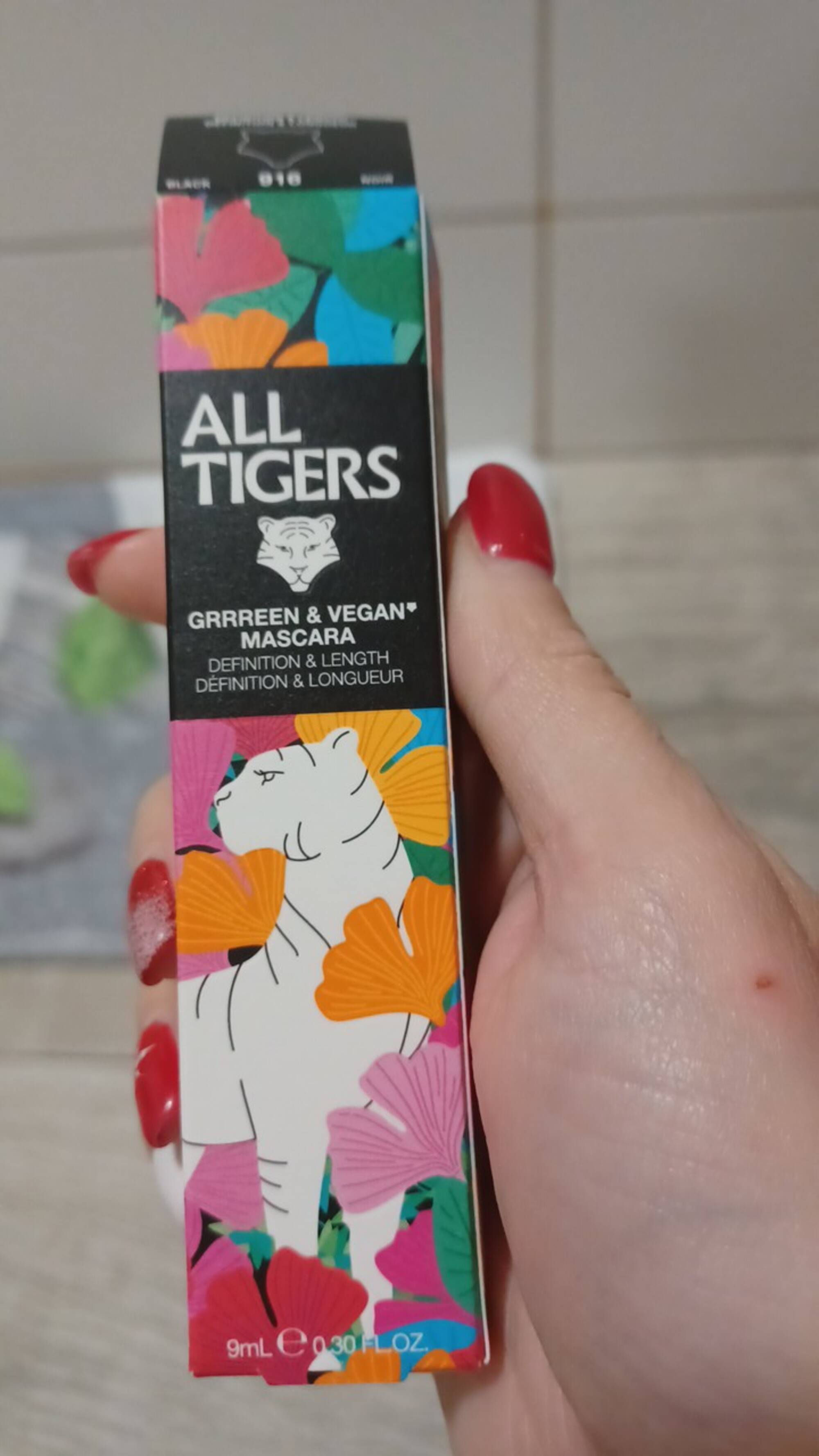 ALL TIGERS - Grrreen & vegan mascara