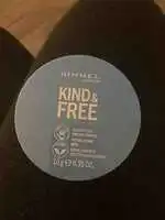 RIMMEL - Kind & free - Poudre bonne mine 010 fair