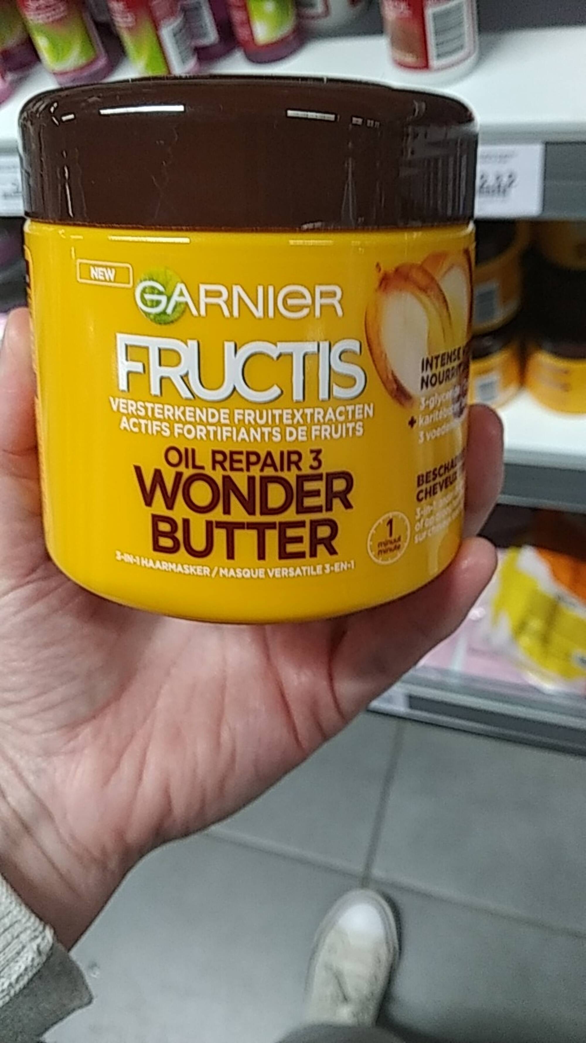 GARNIER - Fructis - Oil repair 3 wonder butter