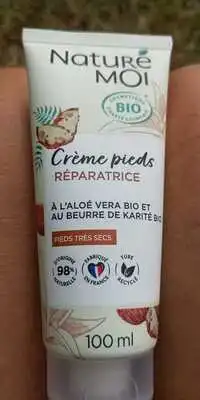 NATURÉ MOI  - Réparatrice - Crème pieds très secs