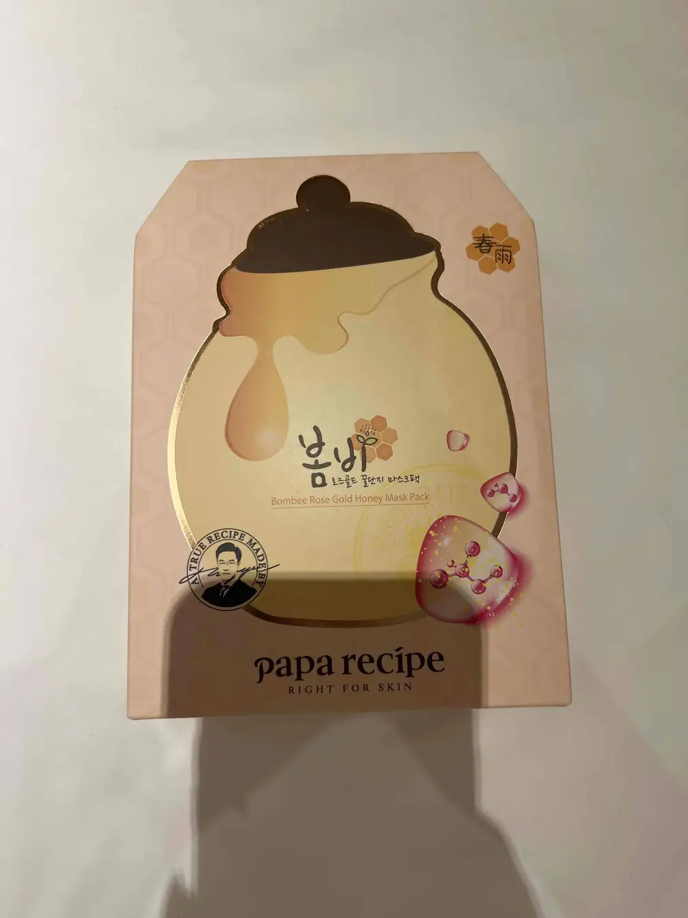 PAPA RECIPE - Bombee Rose gold honey mask
