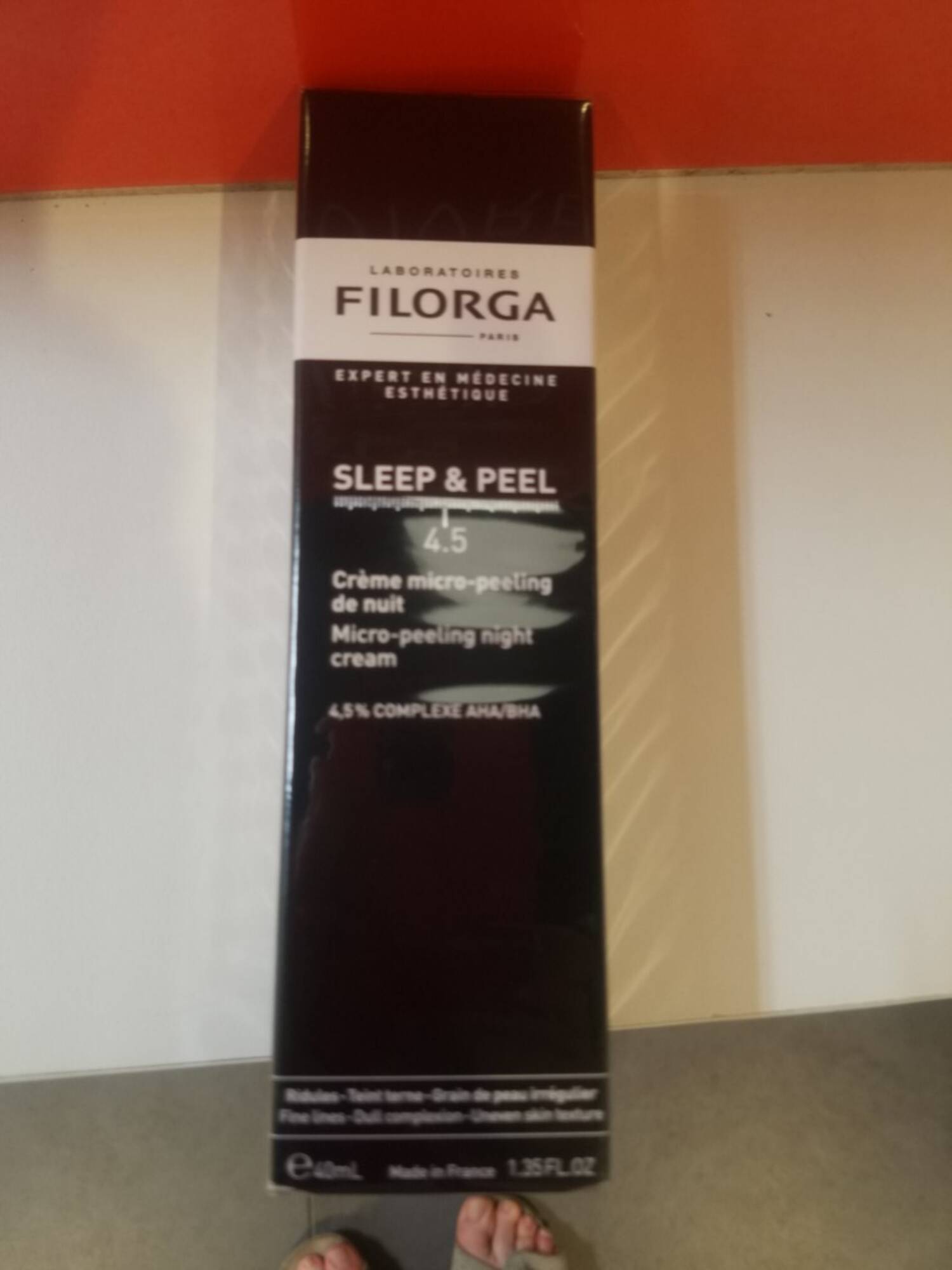 FILORGA - Sleep & peel - Crème micro-peeling de nuit