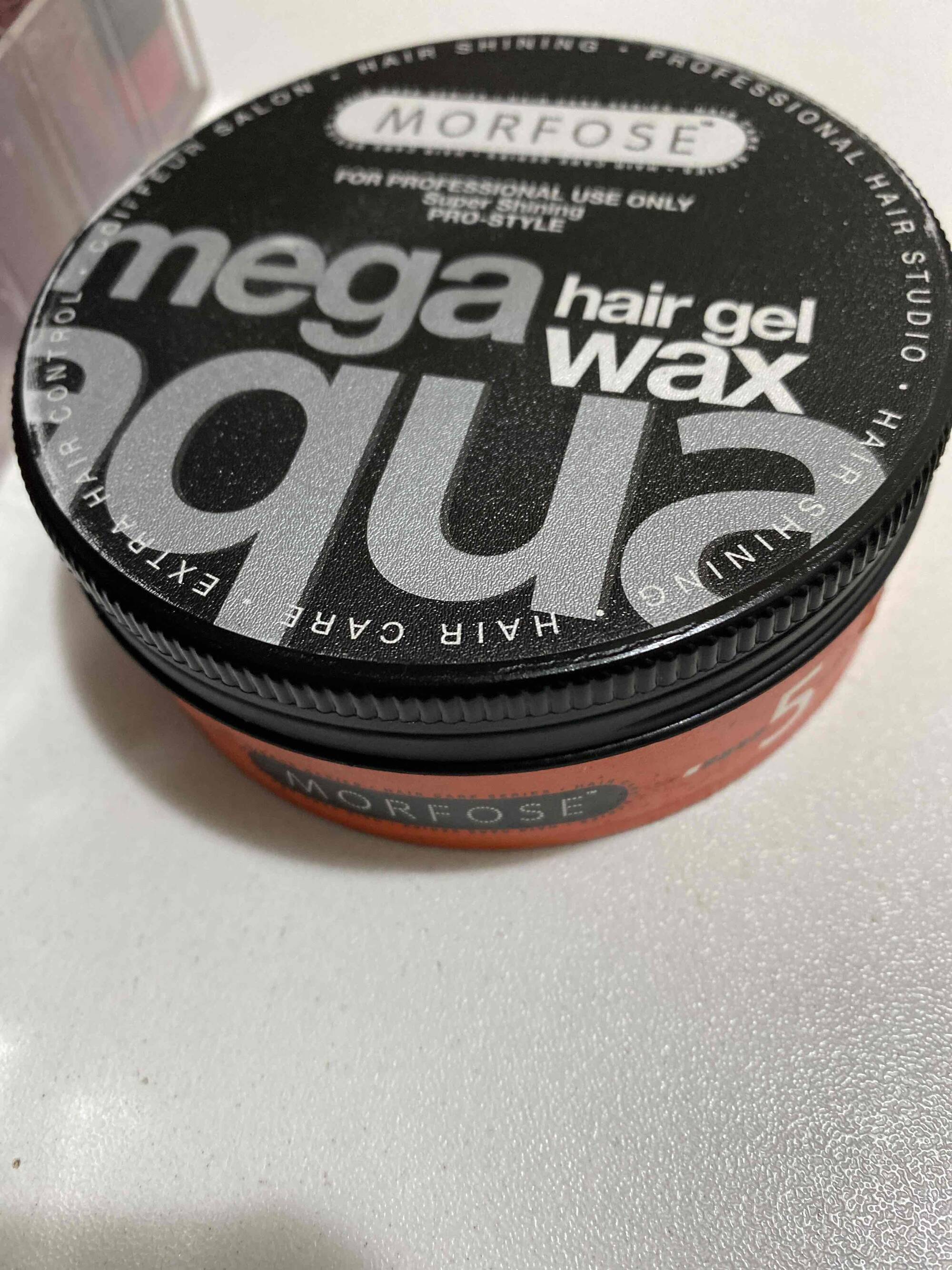 MORFOSE - Mega aqua hair gel wax