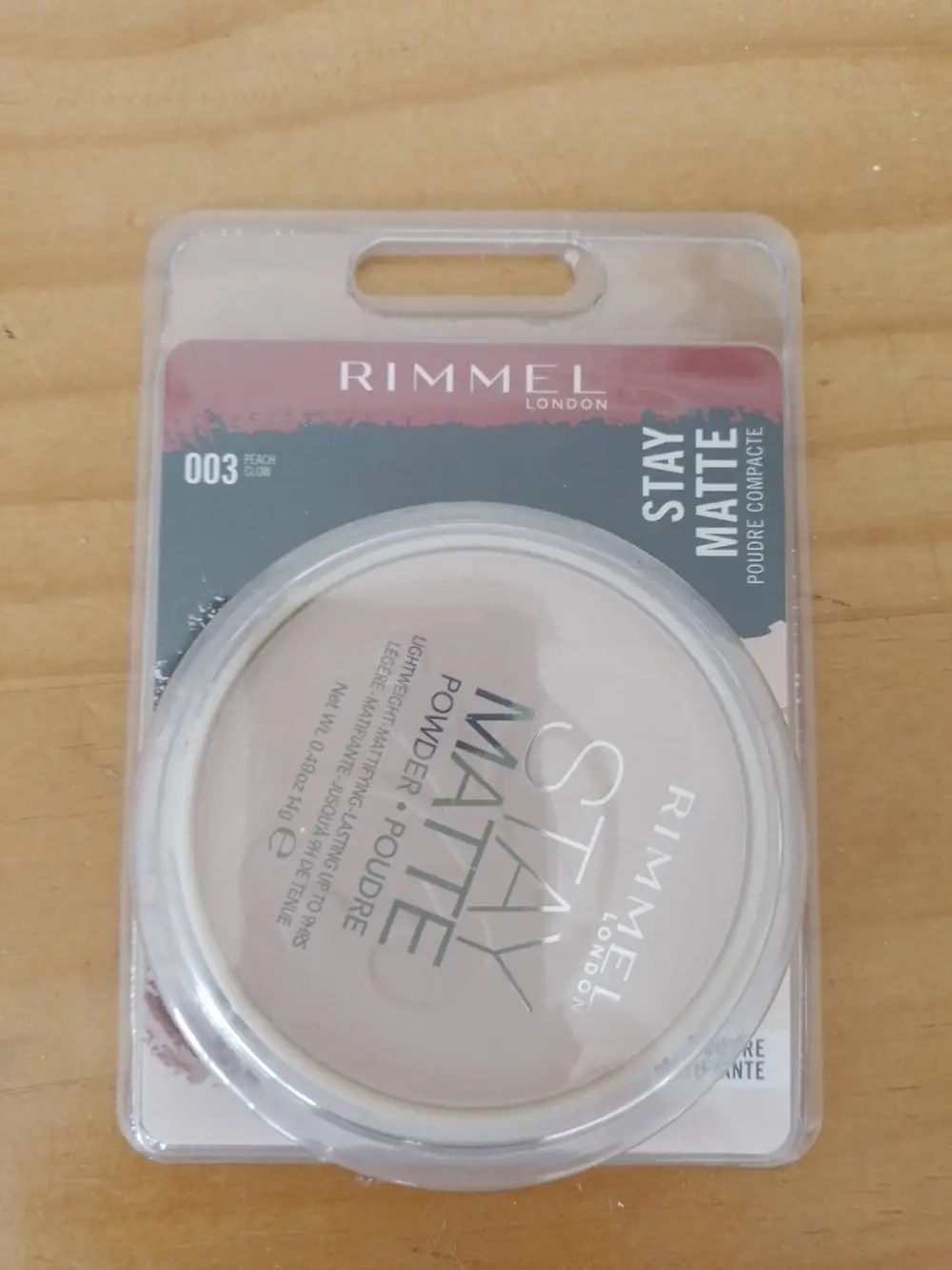 RIMMEL - Stay matte - Poudre 003 peach glow