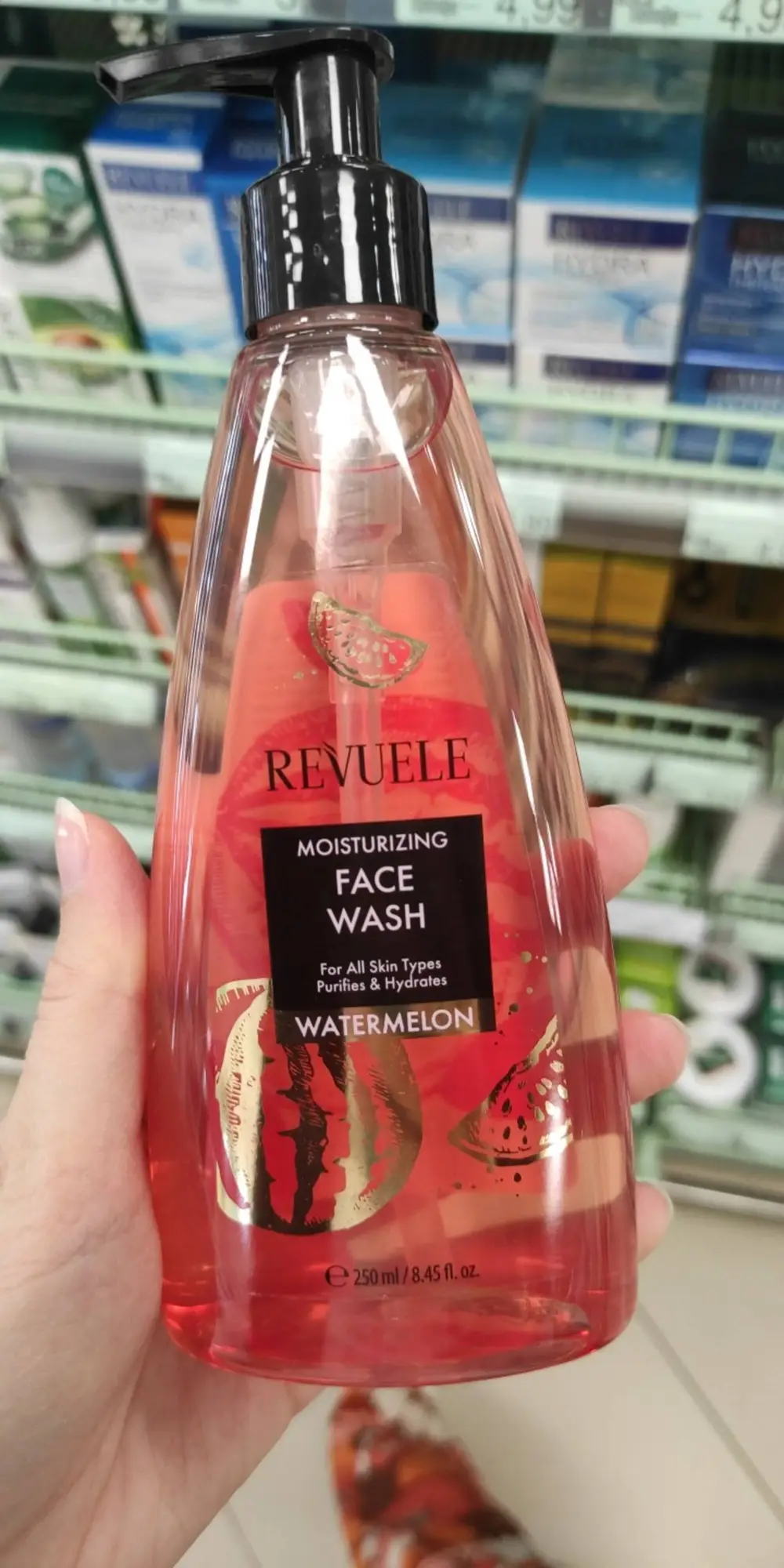 REVUELLE - Watermelon - Moisturizing face wash