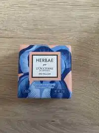 L'OCCITANE - Herbae iris pallida - Savon parfumé 