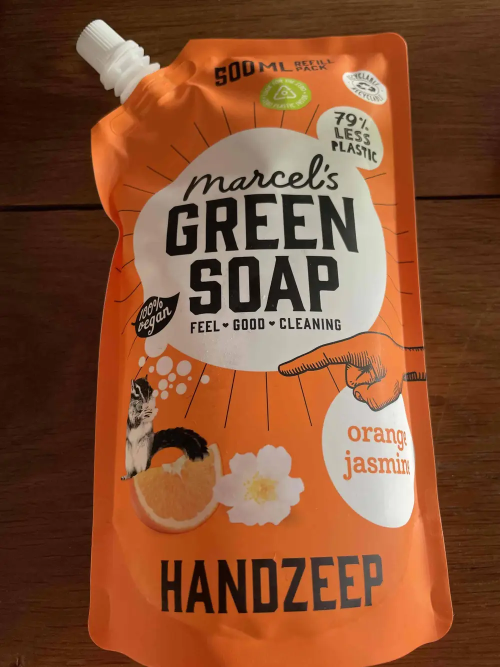 MARCEL'S GREEN SOAP - Savon de mains orange jasmine