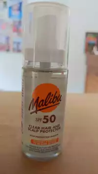 MALIBU - Clear hair and scalp protector SPF 50