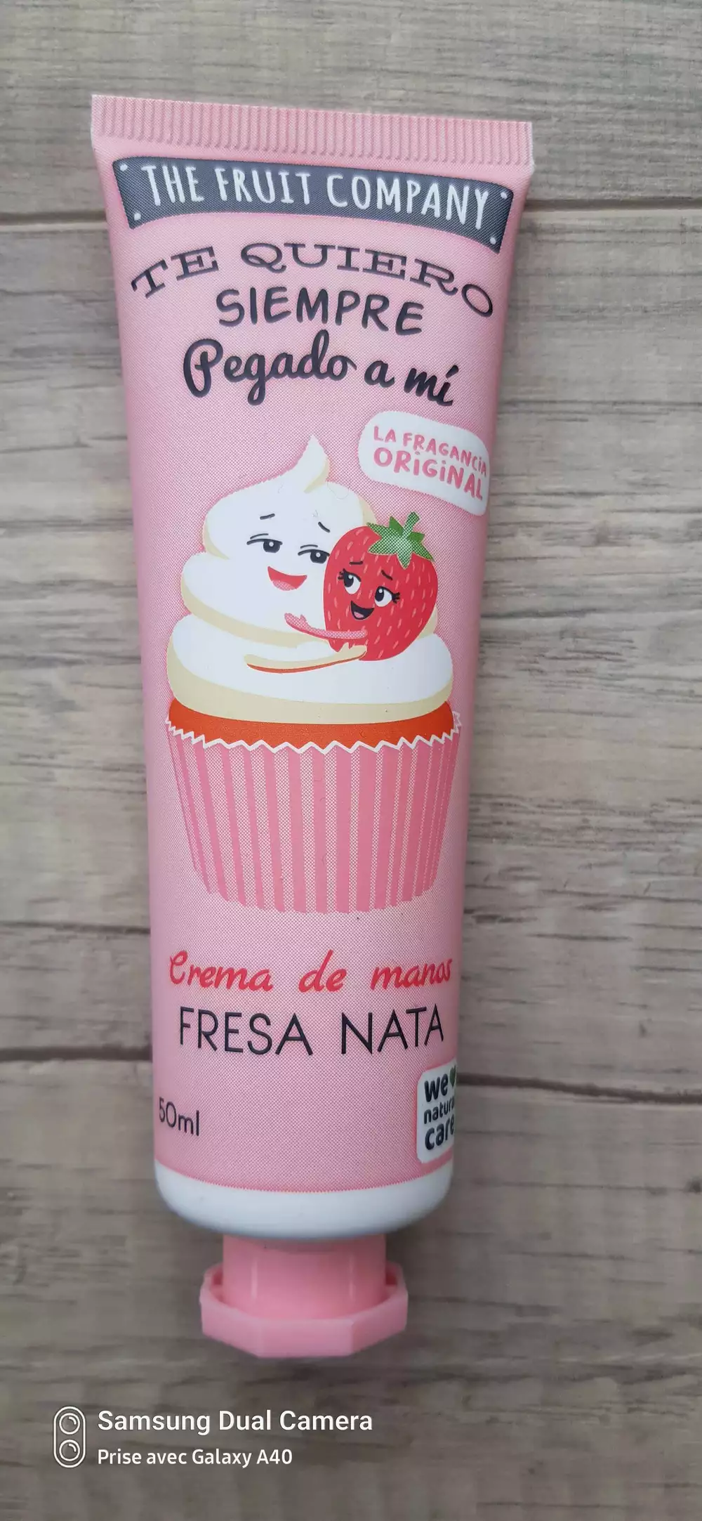 THE FRUIT COMPAGNY - Fresa nata - Creme de manos 