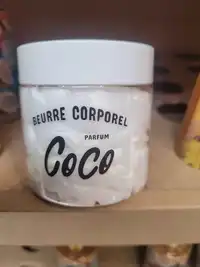 FRENCH TENDANCE - Beurre corporel parfum coco