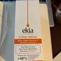 EKIA - Crème intense soin correction 6 en 1