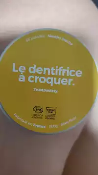 TRUSTSOCIETY - Le dentifrice à croquer menthe fraîche