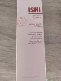 ISHI - Biome therapy - Re-balance serum