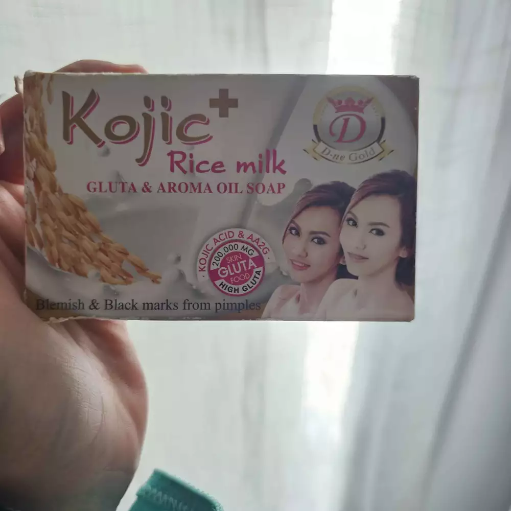 D-NE 65 - Kojic+ - Rice milk gluta & aroma oil soap